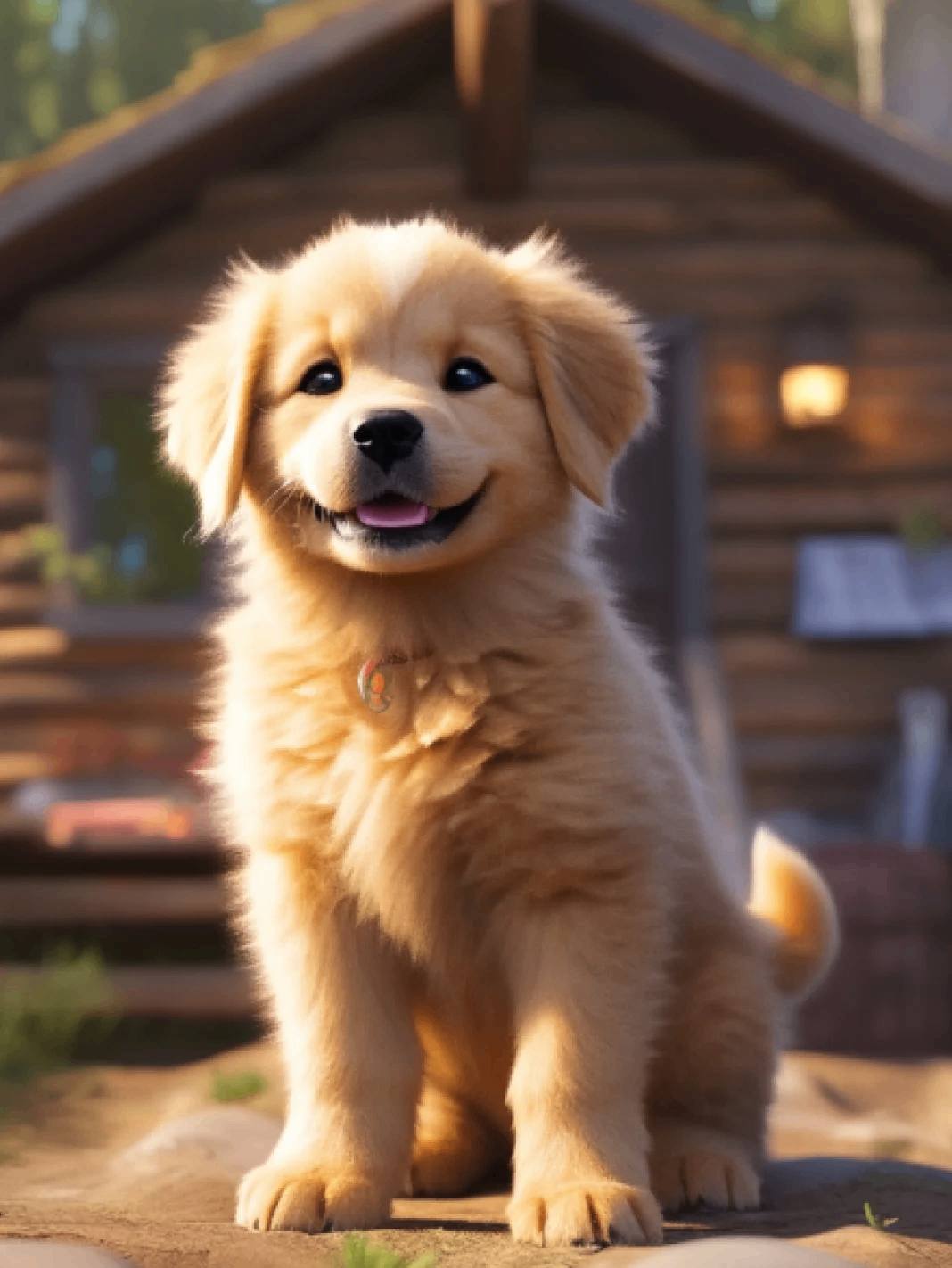 Puppy Says Life Is Good